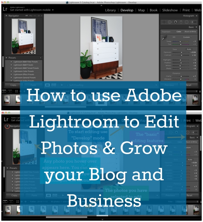 How to use Adobe Lightroom to Edit Photos and Grow your Blog and Business 1