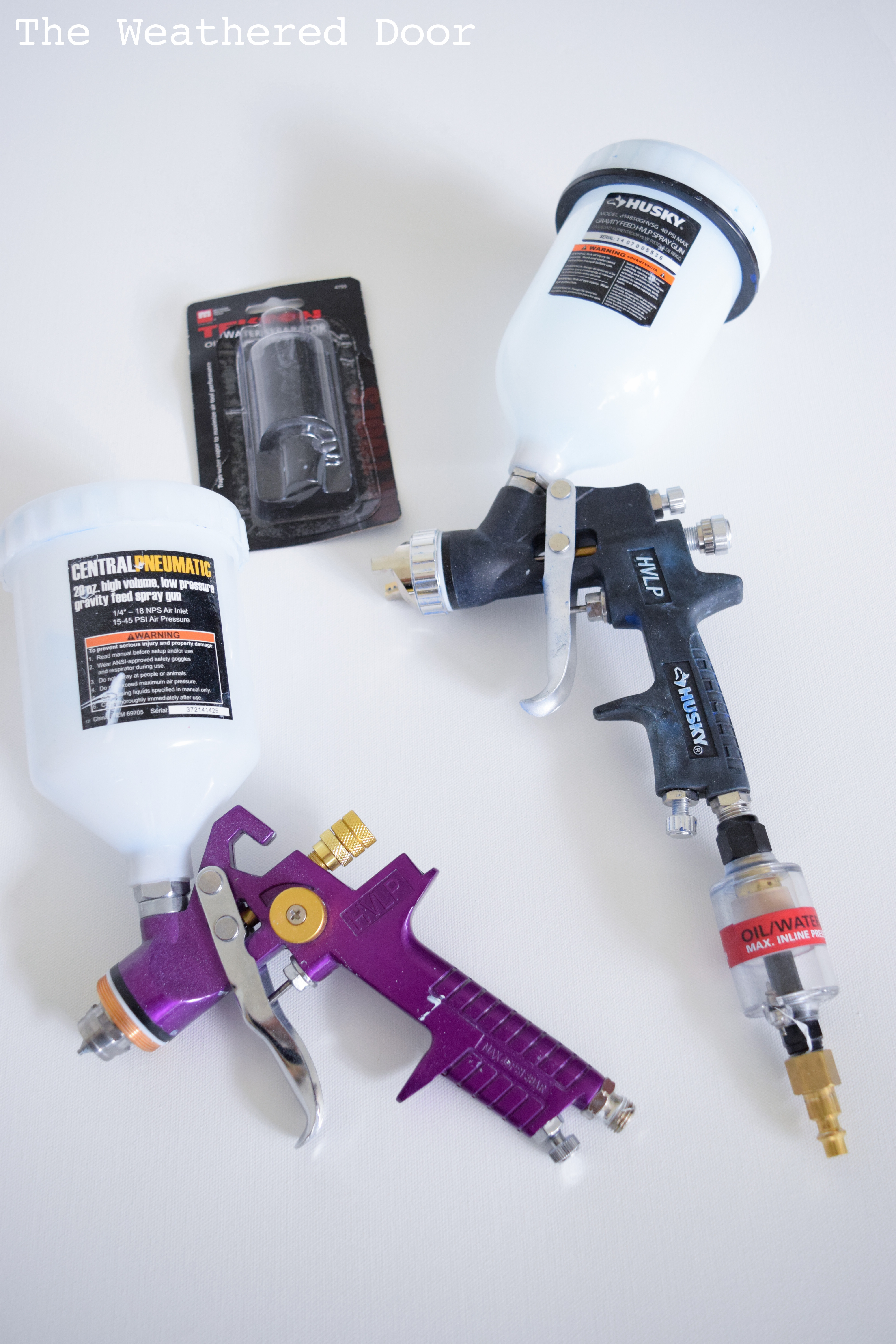 How To Adjust The Intermediate, Starter Kit HVLP Spray Gun 